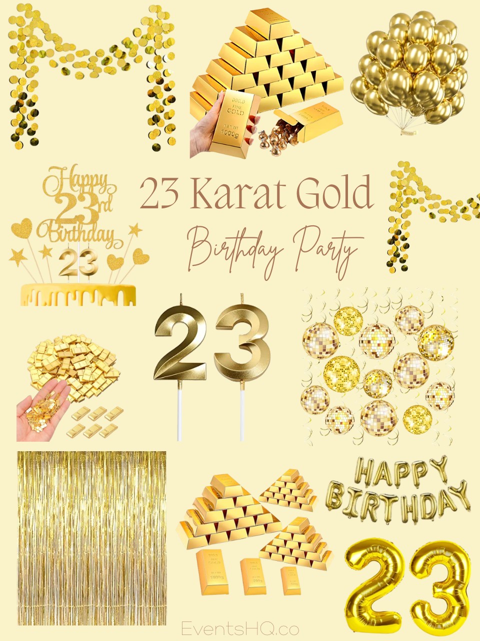 23 Karat Gold