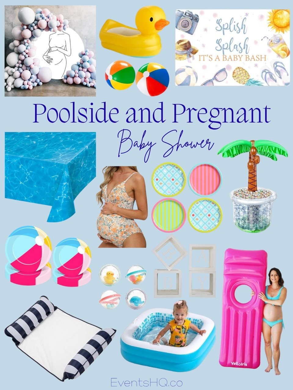 Poolside and Pregnant
