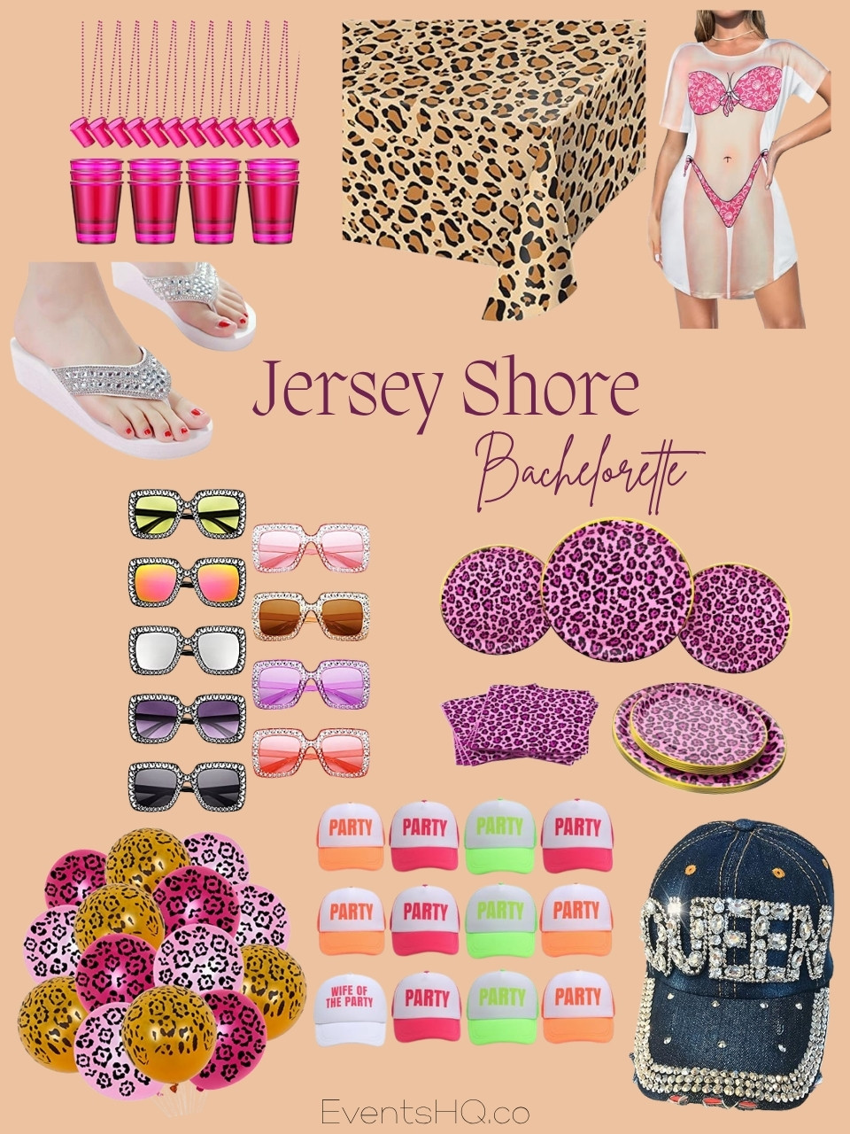 Jersey Shore bachelorette theme