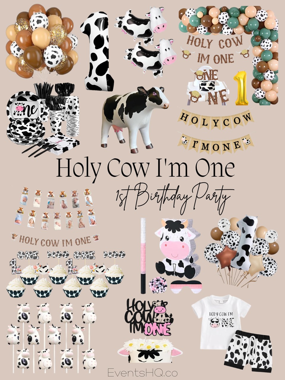Holy Cow I'm One