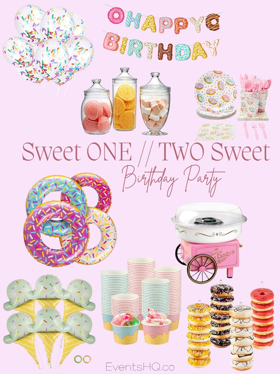 Sweet ONE 1st birthday theme