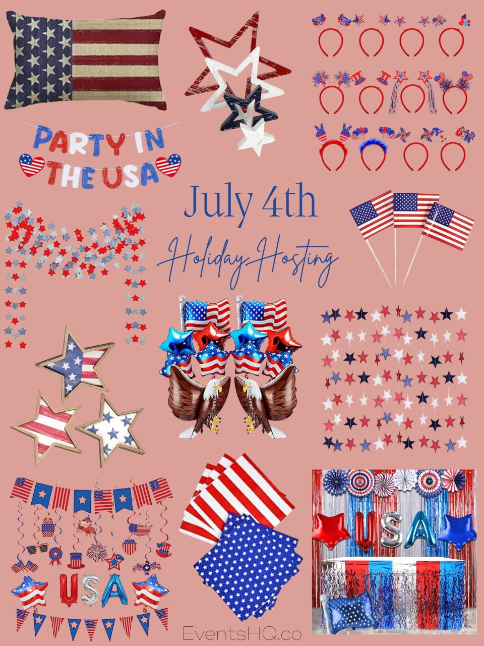 4th of July / Memorial Day holiday theme