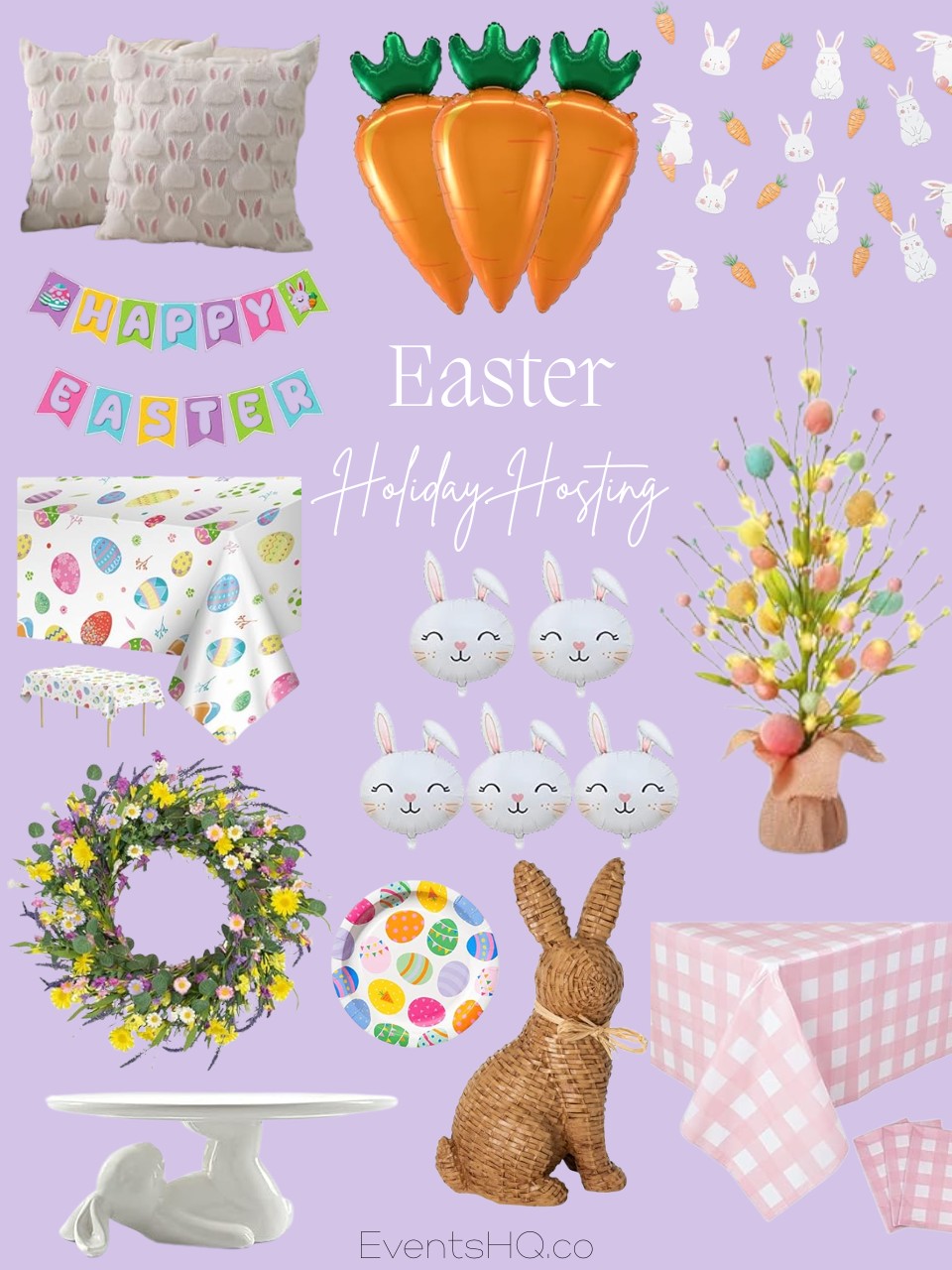 Easter Hosting holiday theme