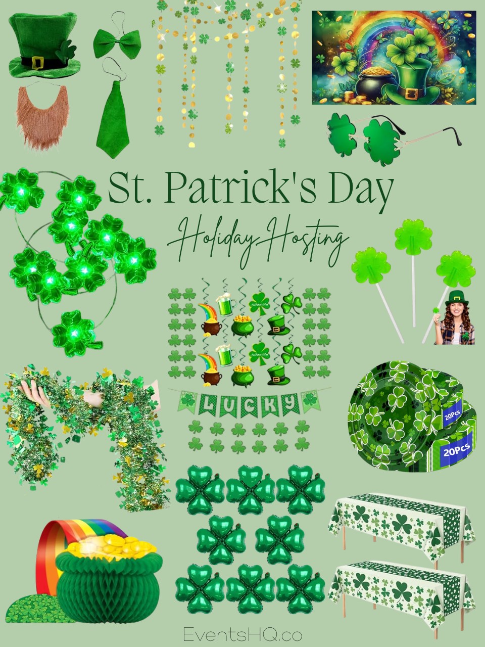 St. Patrick's Day holiday theme