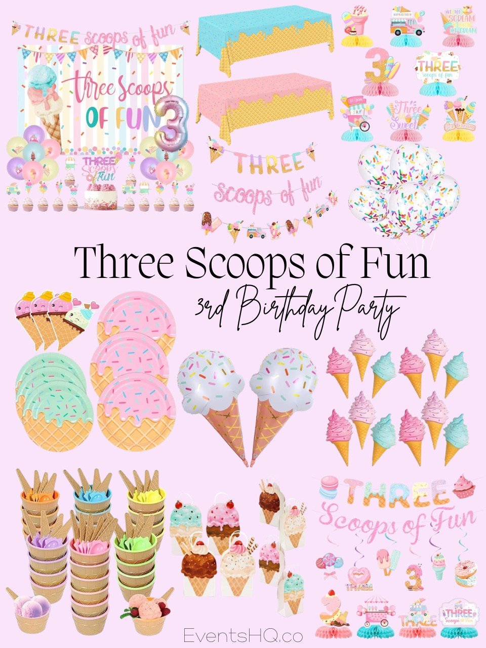 Three Scoops Of Fun