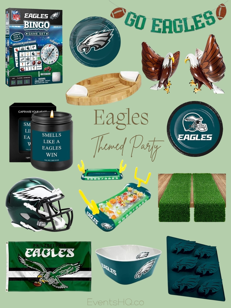 Eagles themed party theme
