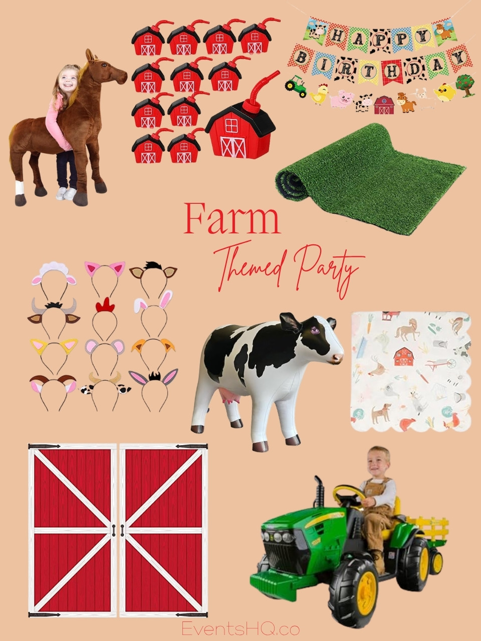 Farm themed party theme