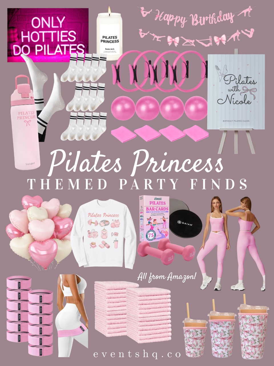 Pilates Themed Party