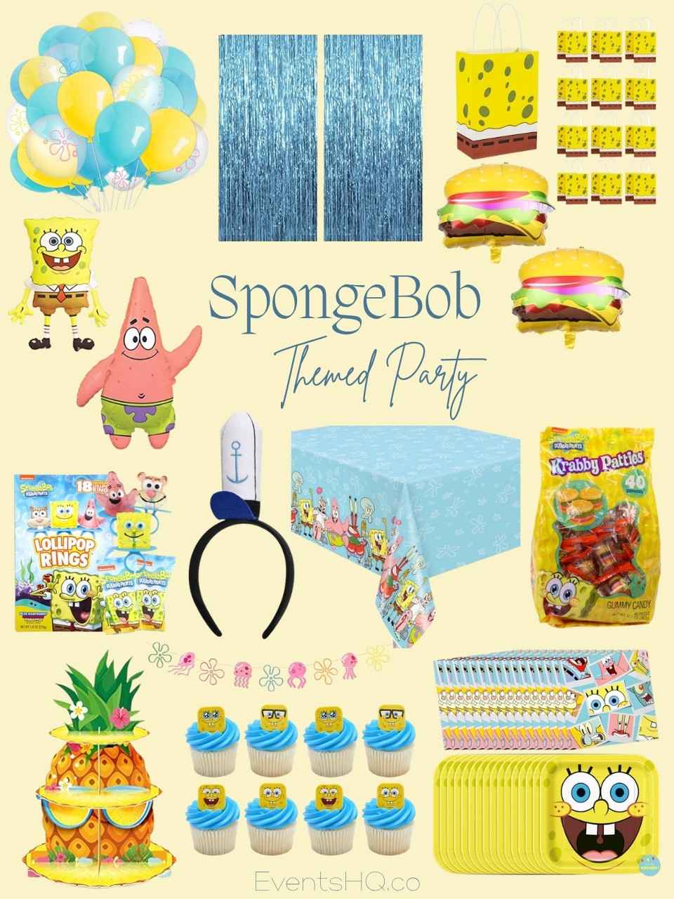 Spongebob themed party theme