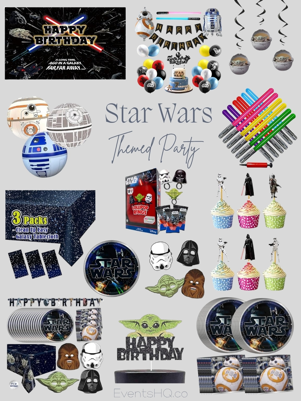 Star Wars themed party theme