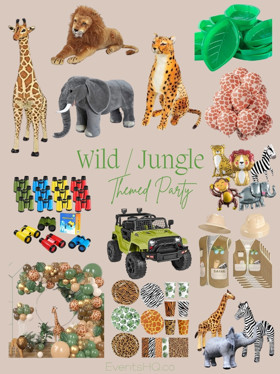 Wild/ Jungle themed party theme