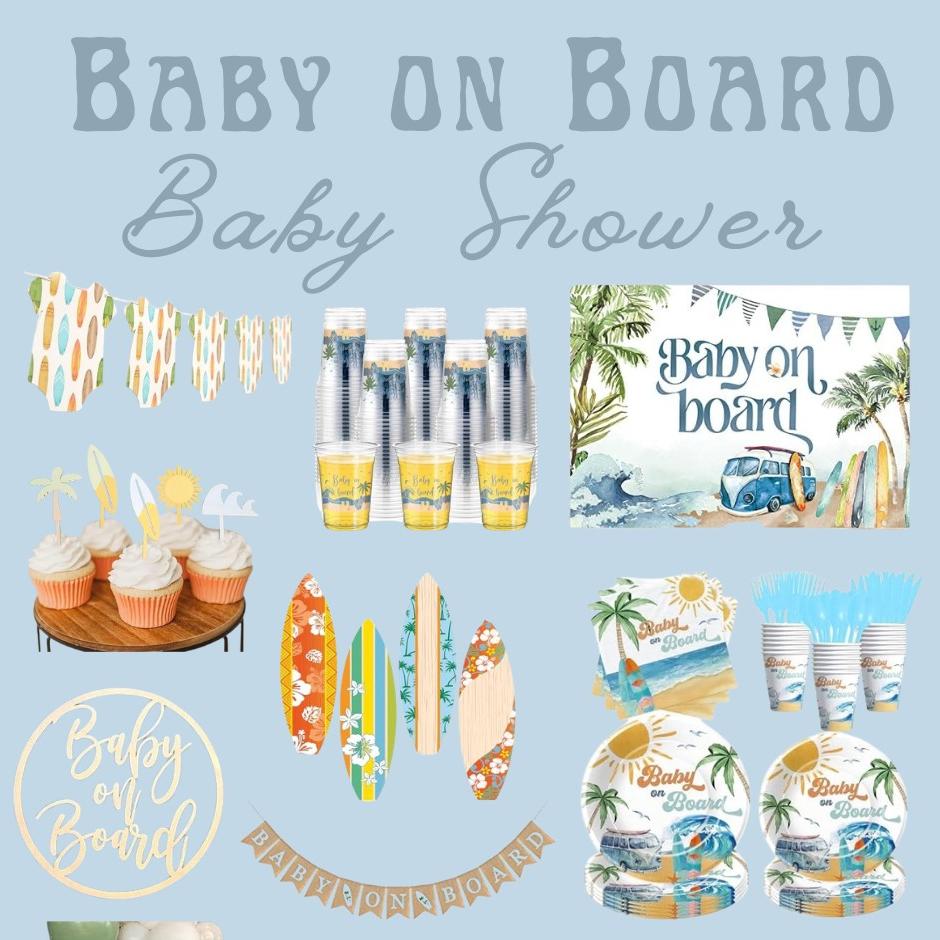 Baby on Board Baby Shower