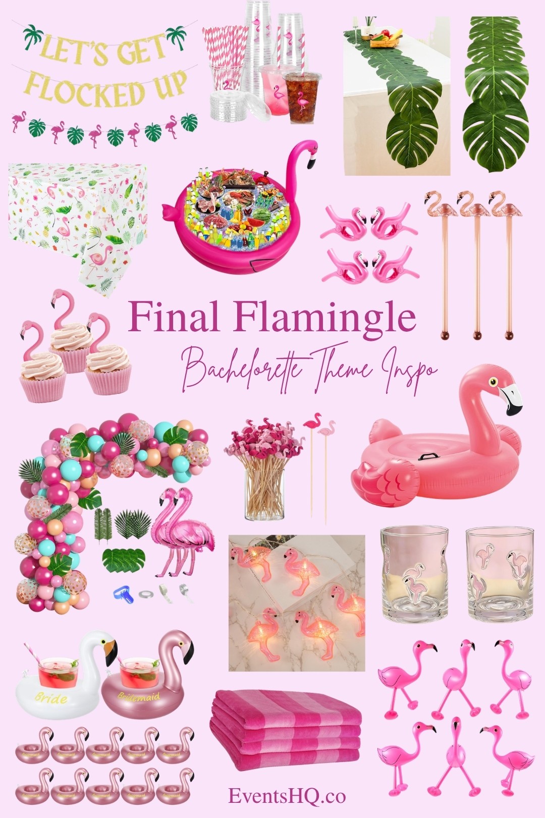 Final Flamingle bachelorette theme