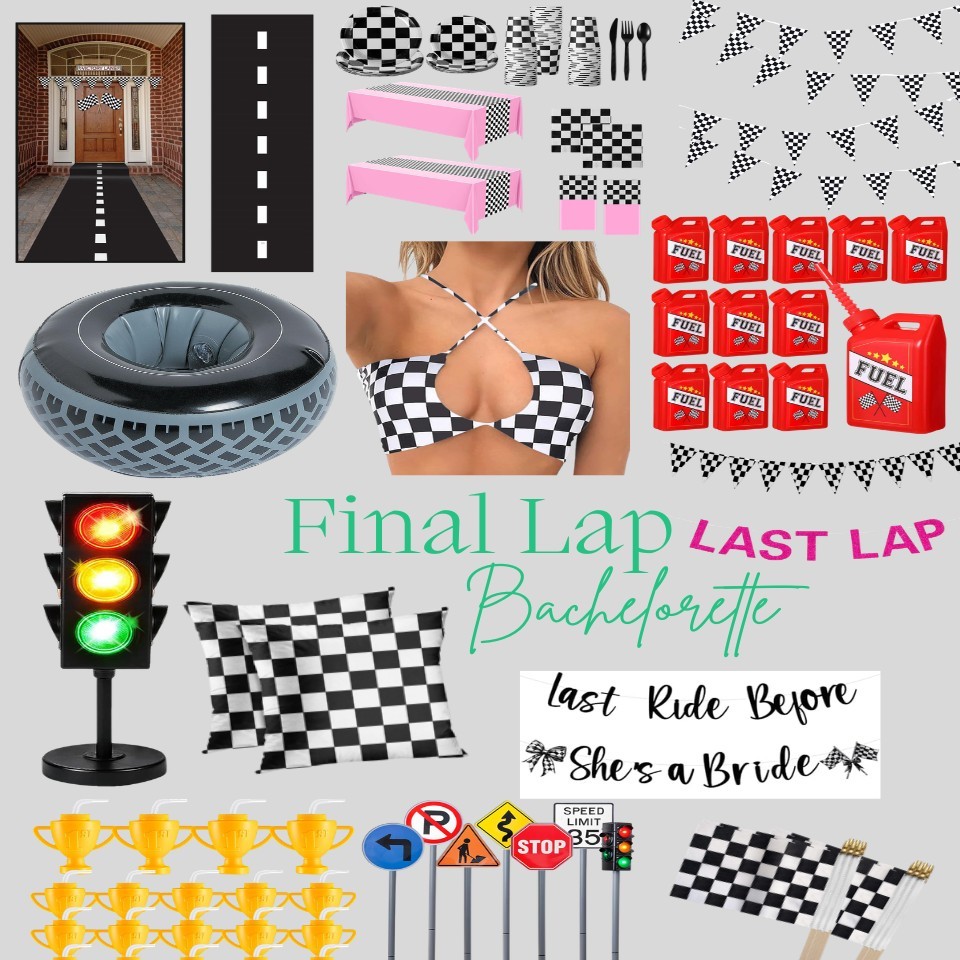 Last Lap bachelorette theme