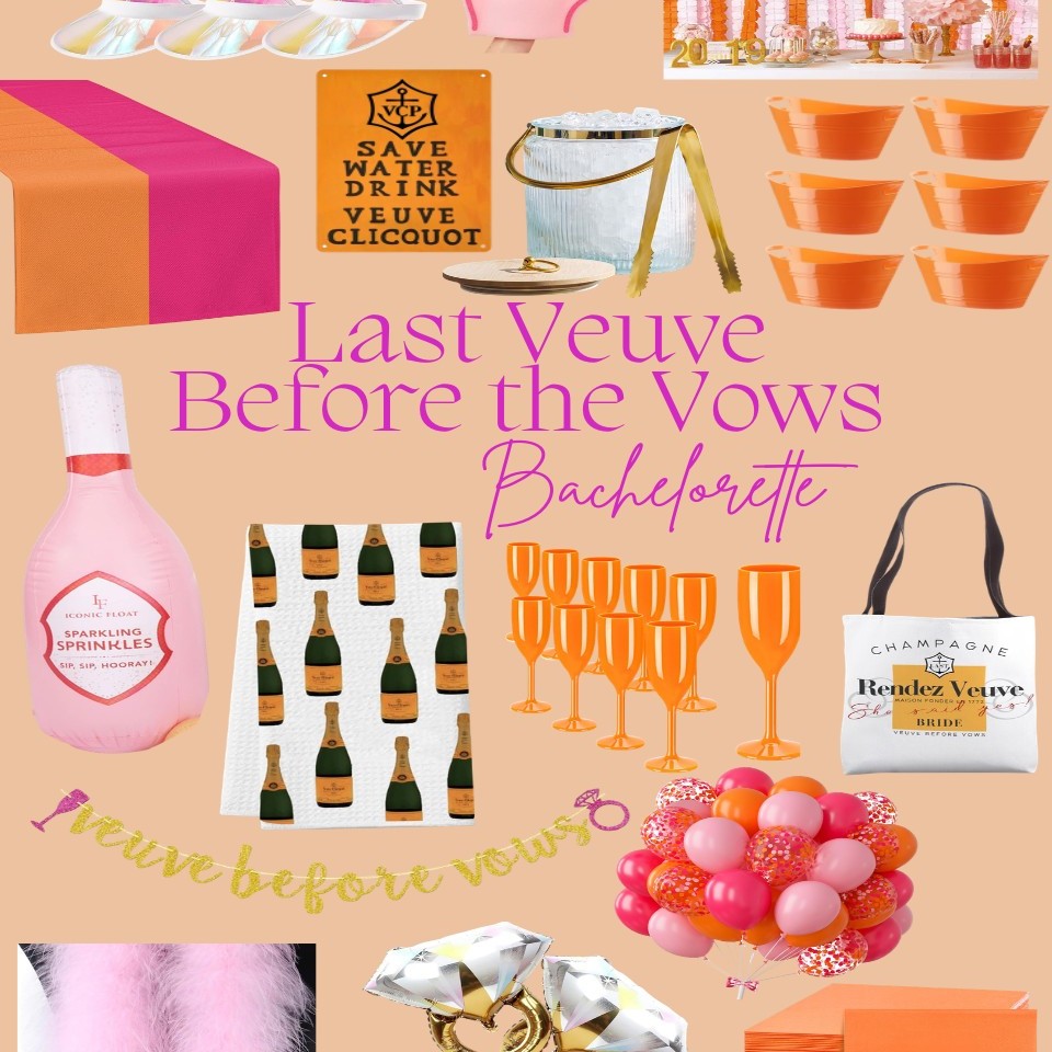 Last Veuve Before The Vows bachelorette theme