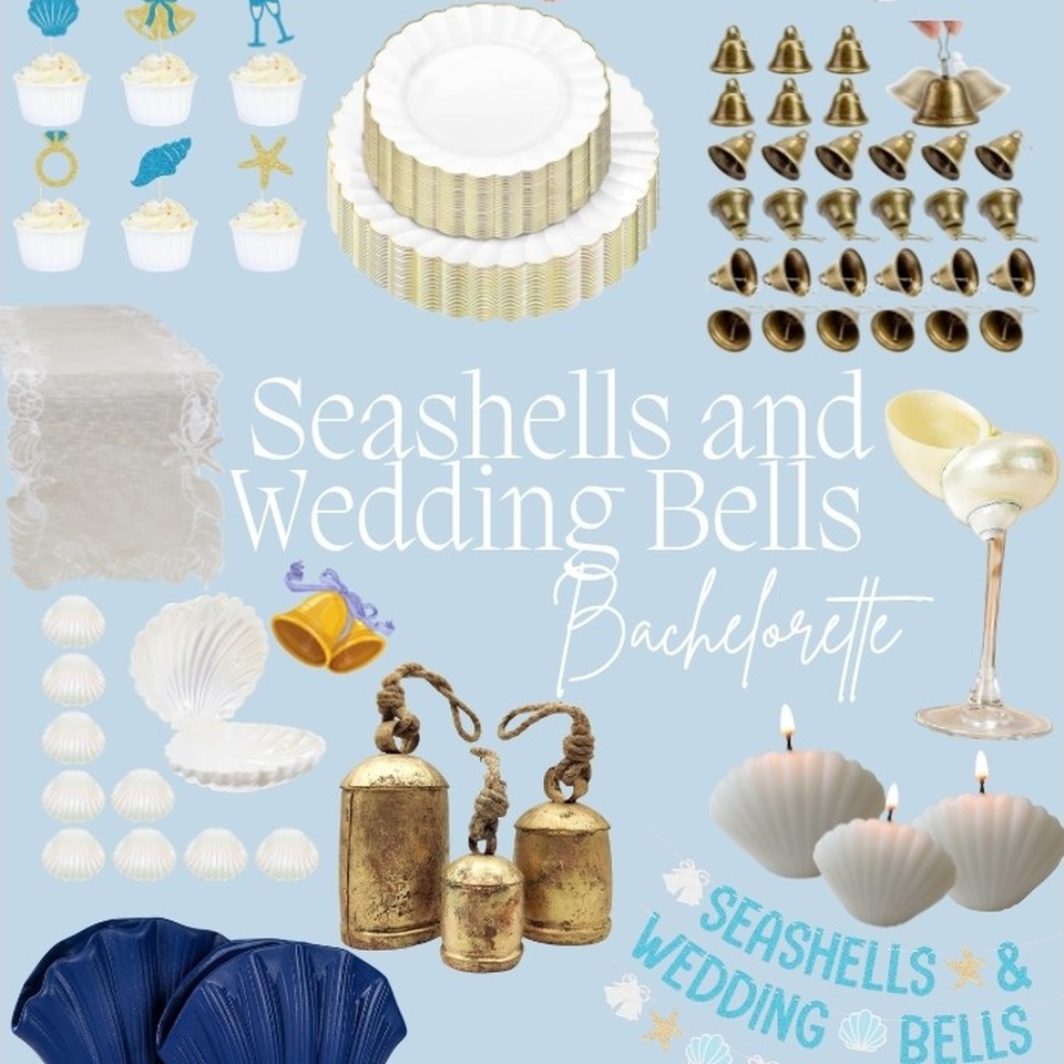 Seashells And Wedding Bells bachelorette theme