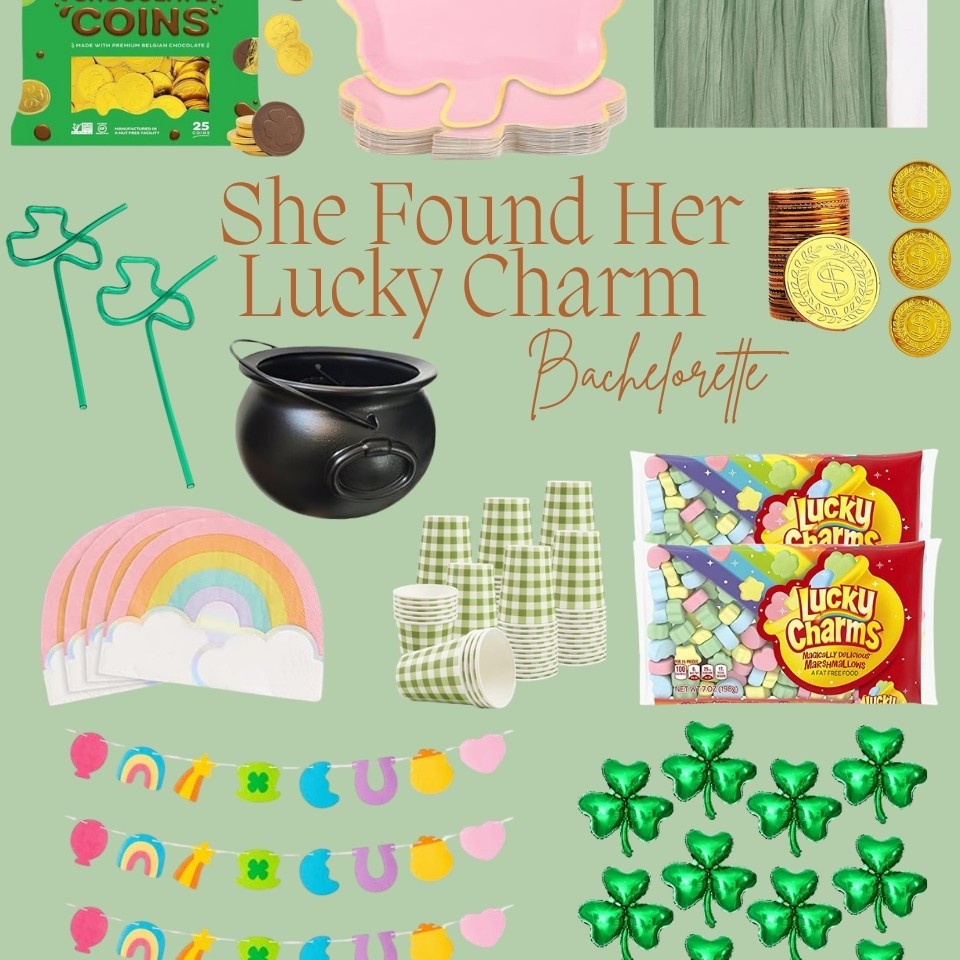 She Found Her Lucky Charm bachelorette theme