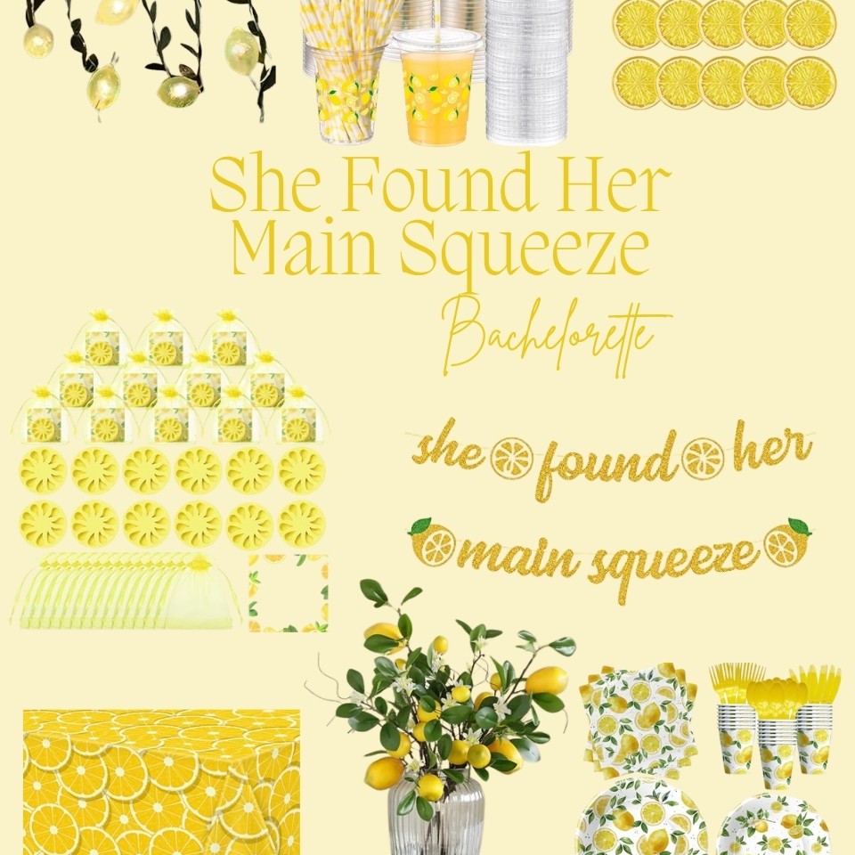 She Found Her Main Squeeze bachelorette theme