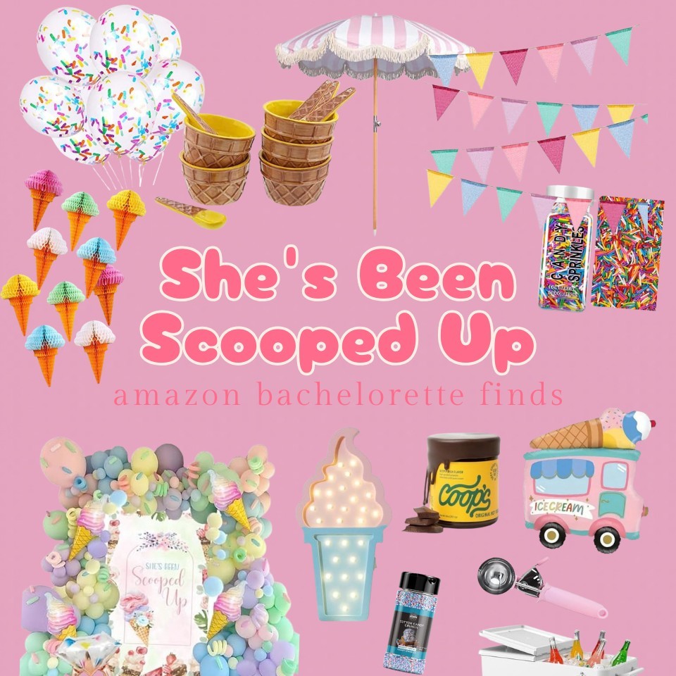 She's Been Scooped Up bachelorette theme