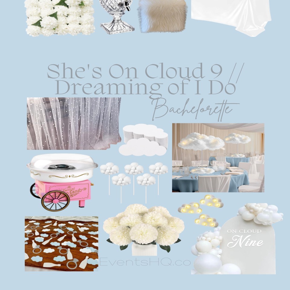 She's On Cloud 9 bachelorette theme