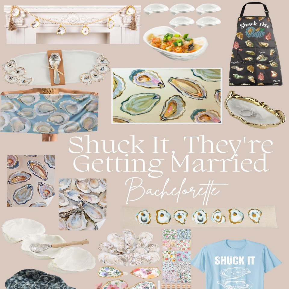 Shuck It, They're Getting Married bachelorette theme