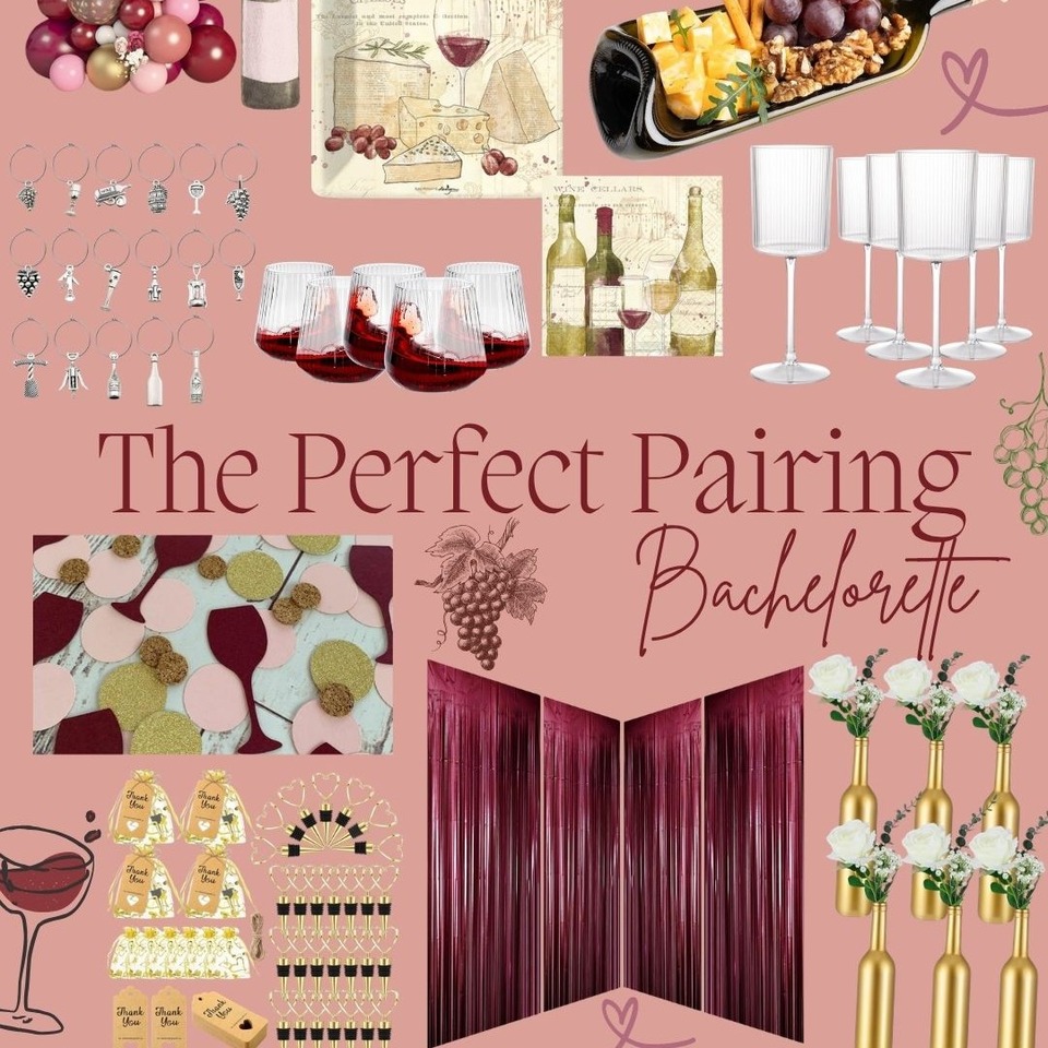 The Perfect Pairing bachelorette theme