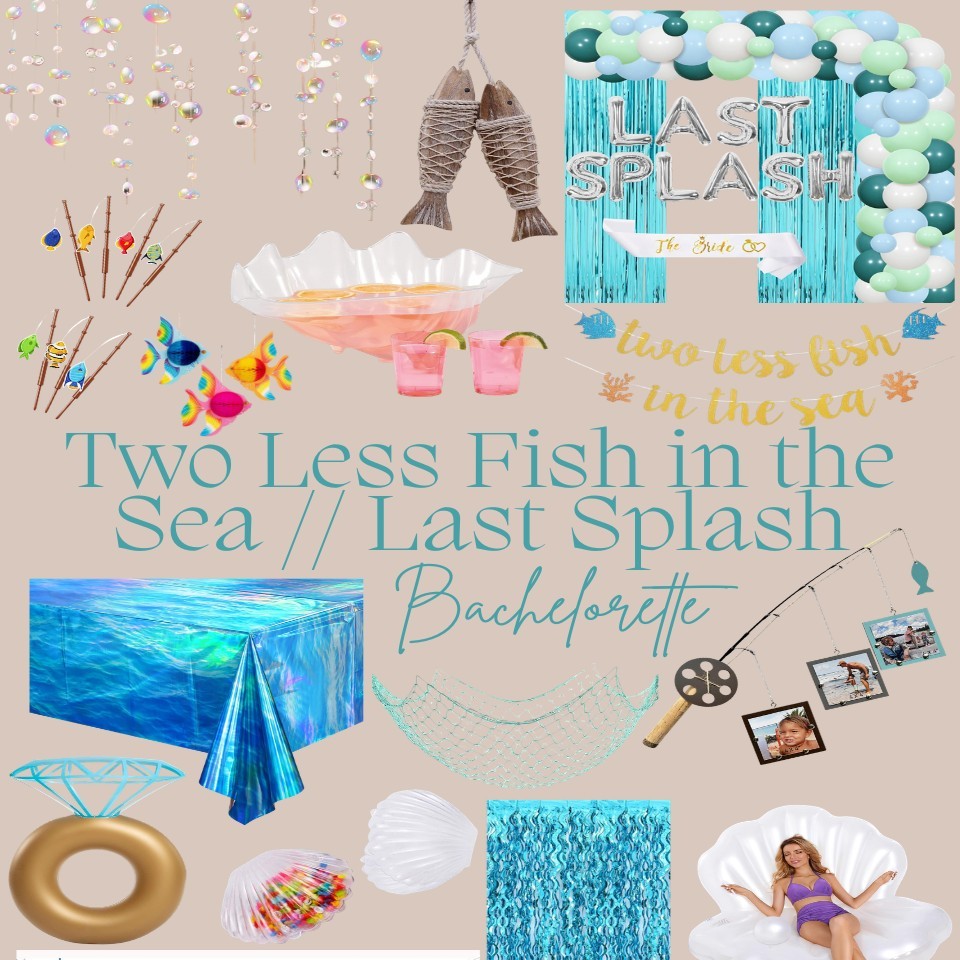 Two Less Fish In The Sea bachelorette theme