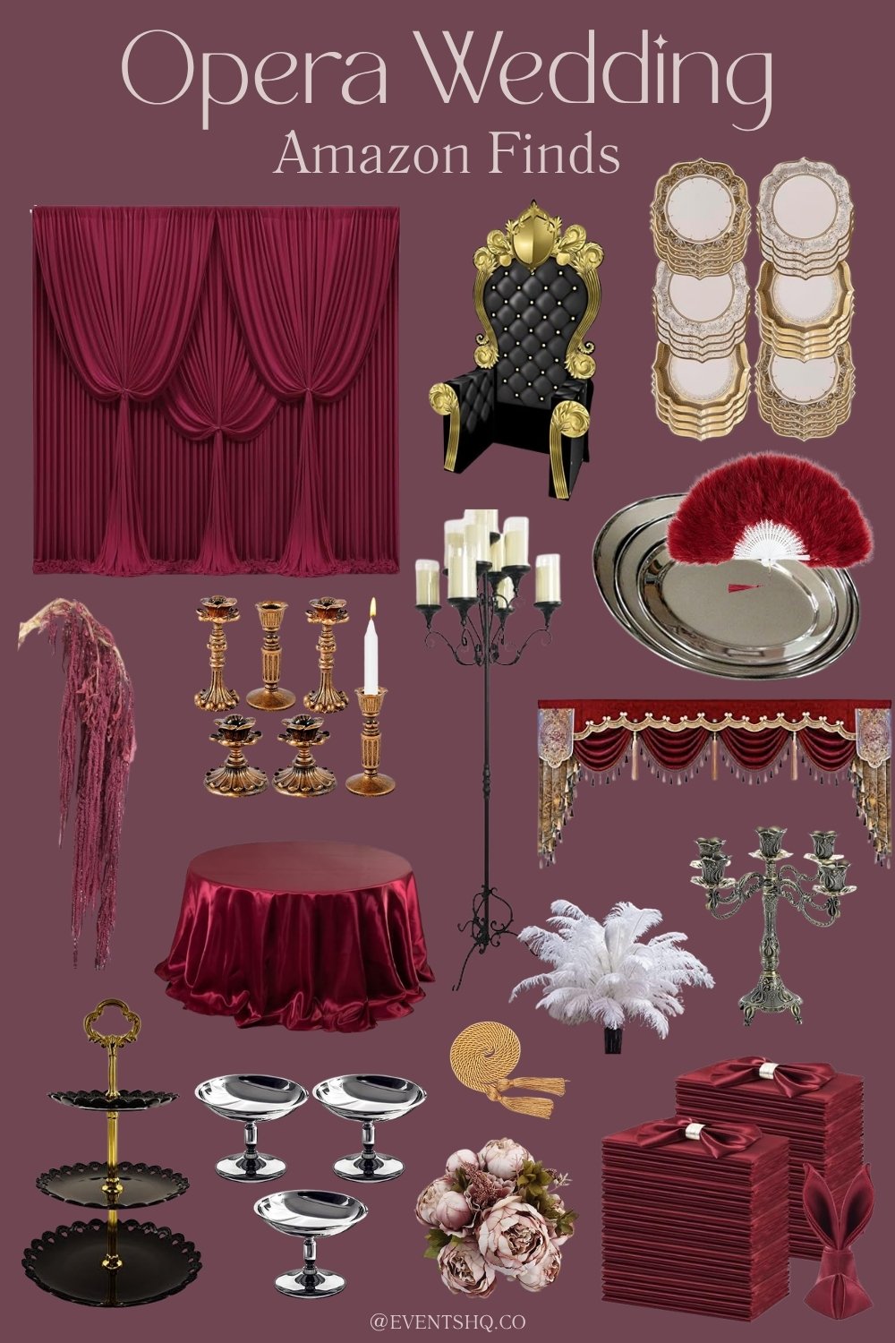 Opera wedding theme