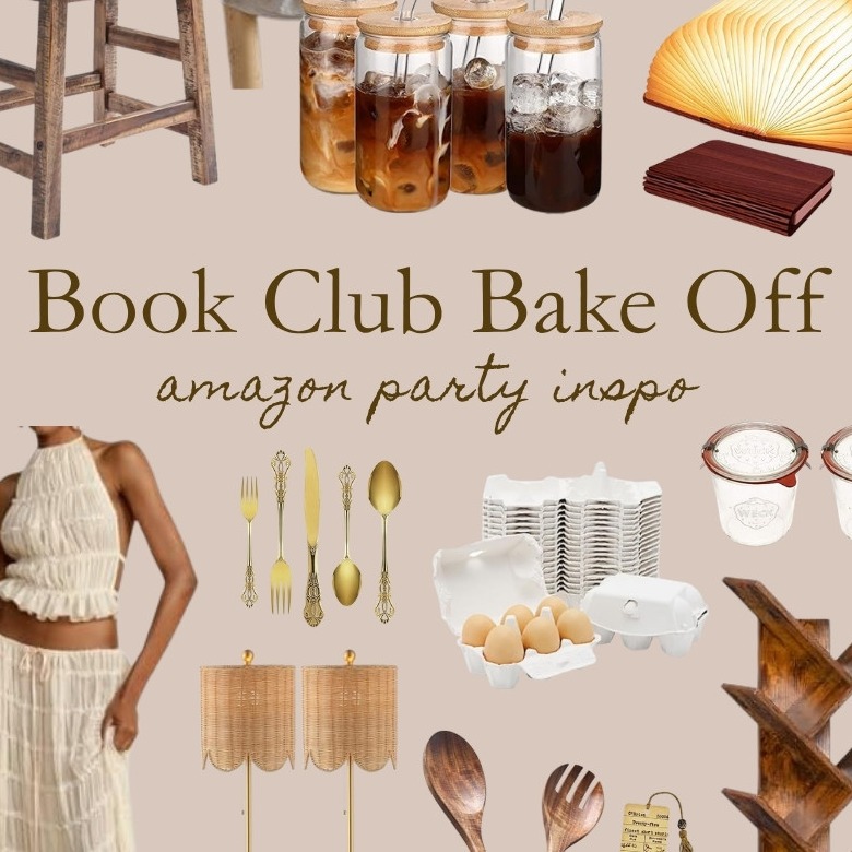 Book Club Bake-Off Themed Party